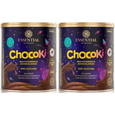 Imagem de ChocoKi 300g - Achocolatado Essential Nutrition - 2 unidades