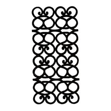 Imagem de Grade Ferro Fundido Inglesa Sacada Varanda Escada 44x92cm