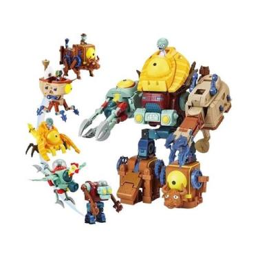 Imagem de Figuras De Ação Para Crianças Plants Vs Zombies Robô Melon-pult Chompe