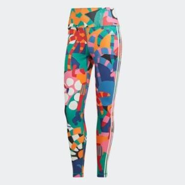 Imagem de Legging 7/8 adidas x FARM Rio - adidas HS1191-Feminino