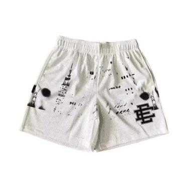 Imagem de Bermuda De Treino Masculina Em Malha Para O Verão Eric Emanuel Nova Io