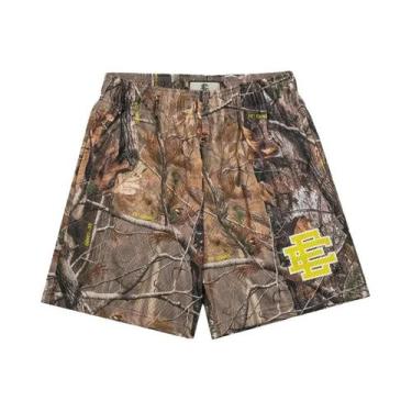 Imagem de Shorts De Malha Casuais De Verão Para Homens, Calças De Fitness Básica