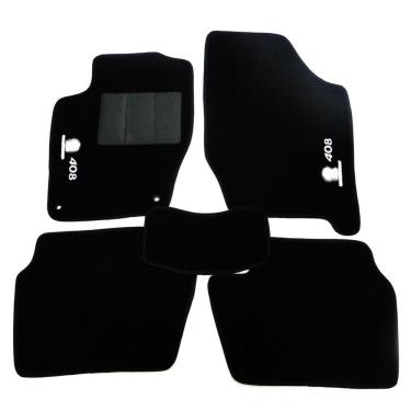 Imagem de Tapete Automotivo Tapecars P 408 Carpete Preto 5 Peças