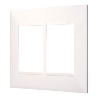 Imagem de Placa 4x4 6 Módulos Branca 618516bc Pial Plus+ Cor Branco - Pial Legra