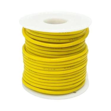 Imagem de Fio De Silicone Macio Resistente a Altas Temperaturas, Cabos Elétricos