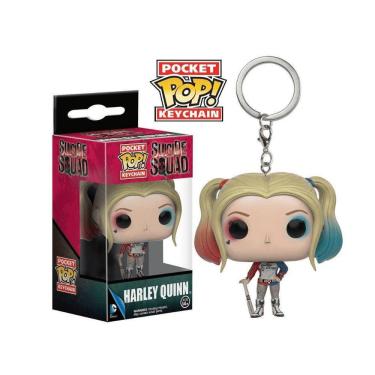 Imagem de Chaveiro Funko Pocket Pop Harley Quinn Arlequina