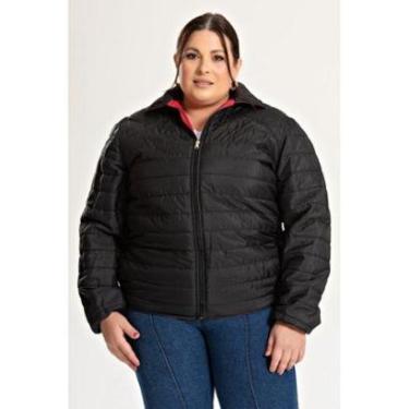 Imagem de Jaqueta Feminina Plus Size Bomber Dupla Face - Serena-Feminino