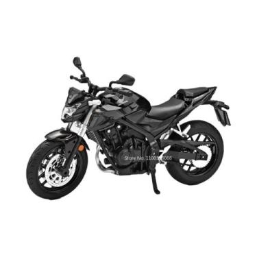 Imagem de Miniatura De Moto Honda CB400F R1 Escala 1:12 Com Música, Luz E Volant