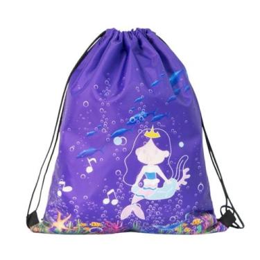 Imagem de Mochila Hero Band Bolsa Sacola Saco Natação Piscina Infantil Menino Me