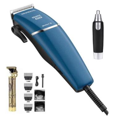 Imagem de Kit Profissional de Corte  Máquina + Aparador de Pelos + Pezinho - Mon
