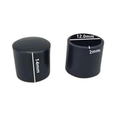 Imagem de Protetor De Pé De Cadeira Redondo De Borracha Antiderrapante Silencios