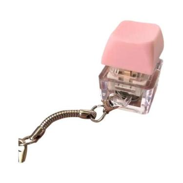 Imagem de Chaveiro Fidget De Teclado Mecânico Com 1/4/5/9 Botões, Sem Luz LED, P