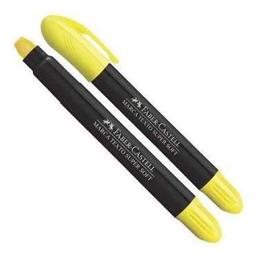 Imagem de Marca Texto Supersoft Gel Amarelo - Faber Castell - Faber-Castell, SUP