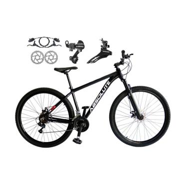 Imagem de Bicicleta Aro 29 Absolute Nero 5 Alumínio 21v Câmbios Shimano Freio A Disco Hidráulico Preto 23