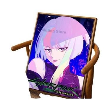 Imagem de Pôster De Anime Cyberpunk Edgerunners, Adesivo De Papel À Prova d'Água