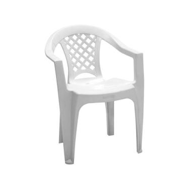 Imagem de Cadeira Tramontina Iguape BA 92221/010 - TRAMONTINA PLASTICOS, Branco,
