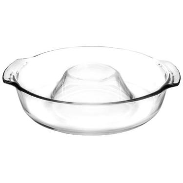 Imagem de Forma para Pudim de Vidro Redonda - Pyrorey 1794301, Transparente