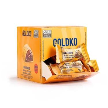 Imagem de Caixa de bombom de chocolate branco avelã zero adição de açúcares (76 