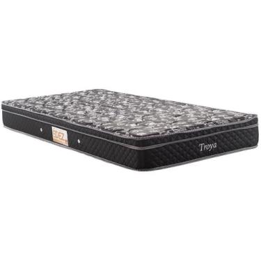 Imagem de Colchão Solteiro Medida 20x88x188 cm, Herval Troya em Molas Bonnel