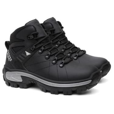 Imagem de Bota Masculina CATPRO Cano Médio em Couro Resistente com Solado Leve p