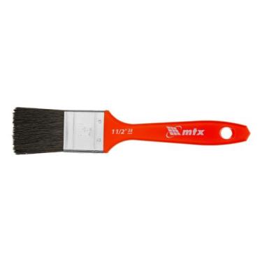Imagem de Trincha/pincel 1 1/2, para tintas esmalte e oleo, cerdas pretas, cabo 