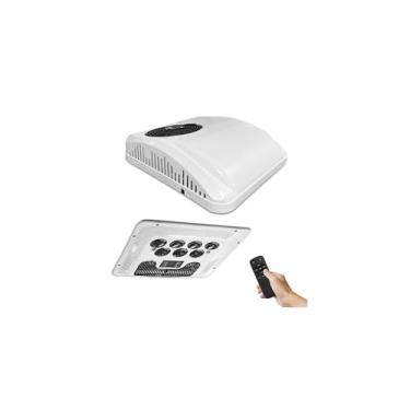 Imagem de Treeligo DC 24 Volts Rooftop RV Ar Condicionado Refrigeração e Aquecimento 2 em 1 Função Caminhão Barco Unidade AC 24 V para trailer automotivo de viagem, etc.