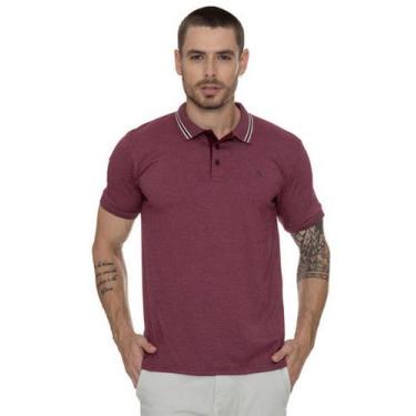 Imagem de Camisa Polo Slim Malha Yacht Master - Vinho, Vinho, GG