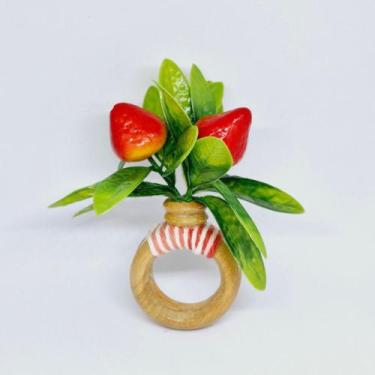 Imagem de Porta Guardanapo Morango - Decor Madame Blue