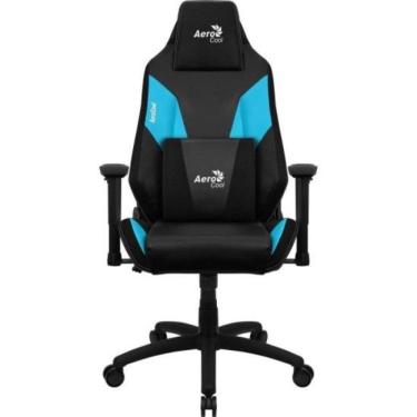 Imagem de Cadeira Gamer Aerocool Admiral Ice Blue Azul