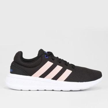 Imagem de Tênis Adidas Lite Racer CLN 2.0 Feminino, Preto, Pink, 34