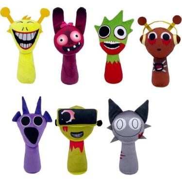 Imagem de Brinquedo de pelúcia Sprunki Game Wenda 20cm para crianças e adultos -