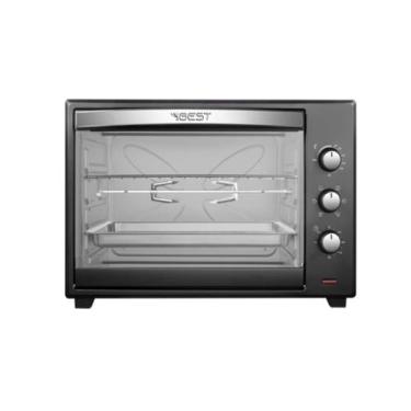 Imagem de Forno Elétrico de Bancada 60L Plus Preto/Branco 110V Best, 110V