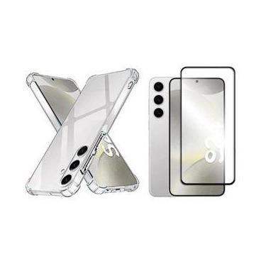 Imagem de Capa capinha para Galaxy S24 +/S24 Plus anti impacto transparente + Pe