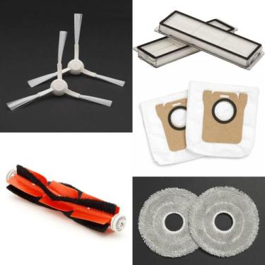 Imagem de Kit 9 Peças Robô Aspirador Xiaomi X10 Plus X20 Plus Pro Max Qualidade 