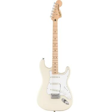 Imagem de Guitarra Stratocaster Affinity Series MN Olympic White 0378002505 - Sq