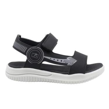 Imagem de Sandália kidy fly infantil menino 191-0055, Preto, Gelo, 28