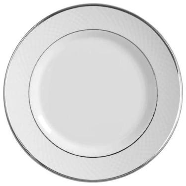 Imagem de Jogo 6 Pratos Rasos Relevo Prata 28cm Alleanza - ALLEANZA CERAMICA