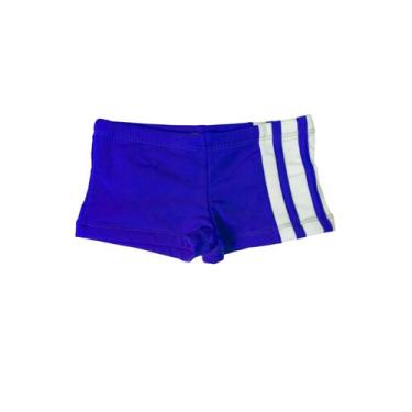 Imagem de Sunga Boxer - Azul e Branco Listrado - Banho Maria, 1