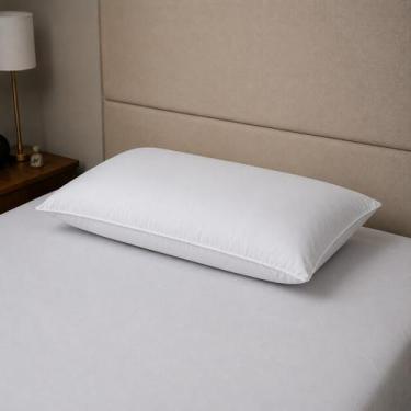 Imagem de Travesseiro King Size 50x90cm Micropercal 200 Fios Fibra Siliconada Co