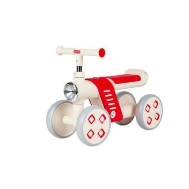 Imagem de Mini Bike Infantil de Equilíbrio 4 Rodas Vermelha Brinquedo Infantil R