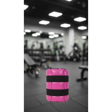Imagem de Caneleira De Peso 10kg Profissional Rosa - 1 Unidade - Congratulations
