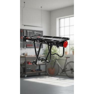 Imagem de Bagageiro Para Bicicleta Alumínio Com Alforge 25kg - Congratulations S