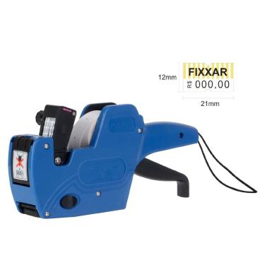 Imagem de Etiquetadora Manual MX 2212 1 Linha 8 Dígitos Capacidade 2000 Etiquetas Fixxar