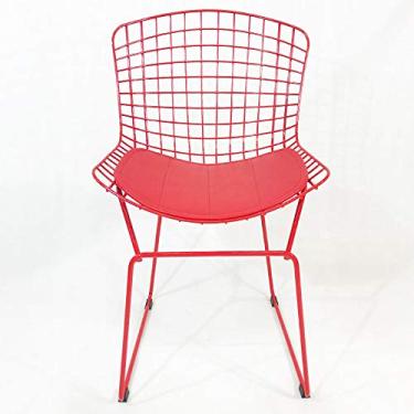 Imagem de Cadeira BERTOIA vermelha - Poltronas do Sul