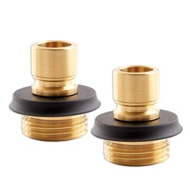 Imagem de Gilmour 400GAQP Latão macho conexão rápida para mangueiras de jardim ao ar livre