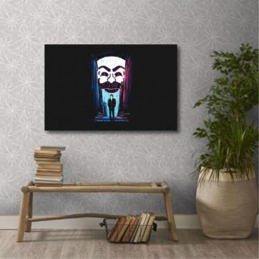 Imagem de Quadro decorativo Mr Robot A - Tela em Tecido
