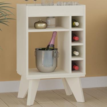 Imagem de Bar Adega Drink Com Nichos Off White - Artely