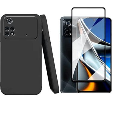 Imagem de Capa Anti Impacto Xiaomi Poco X4 PRO 5G + Pelicula Vidro 21D Cor:Preto