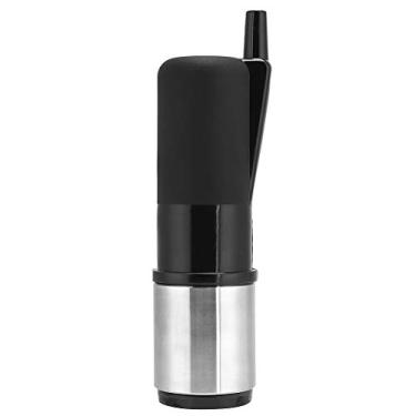 Imagem de controlador de pulso de leite de a?o inoxid¨¢vel,M¨¢quina de ordenha, ferramenta de coleta de leite de bico de garra de ordenha, conveniente para vaca leiteira(Black), Copo M¡§¡équina de Leite orden