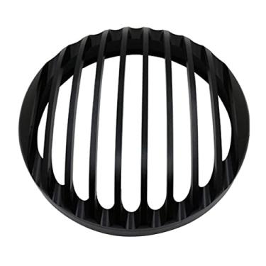 Imagem de FINMOKAL Capa Protetora De Farol Preta Grade De Metal Retrô Para Triumph Bobber 2017-2020